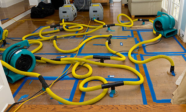 Professional Flood Damage Restoration technician working in Fort Payne, AL